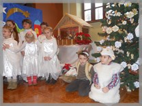 DPS Wi�ckowice - Przedstawienia Jase�kowe dzieci z Brzezia i Kobylan