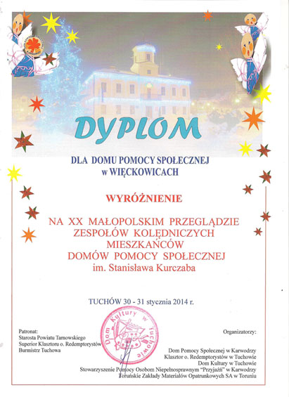 DPS Wi�ckowice - Przegl�d Zespo��w Kol�dniczych w Tuchowie