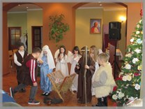 DPS Wi�ckowice - Przedstawienie Jase�kowe dzieci z Kobylan