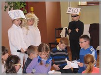 DPS Wi�ckowice - Wyst�p artystyczny dzieci ze Szko�y Podstawowej z Brzezia 